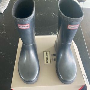 Hunter boots kids first classic nebula blk size 3